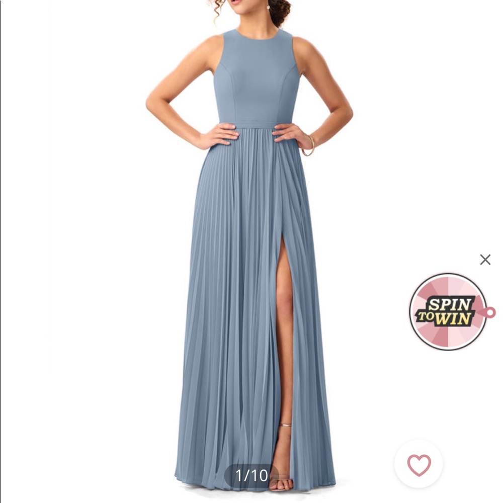AZAZIE LINDIE DUSTY BLUE